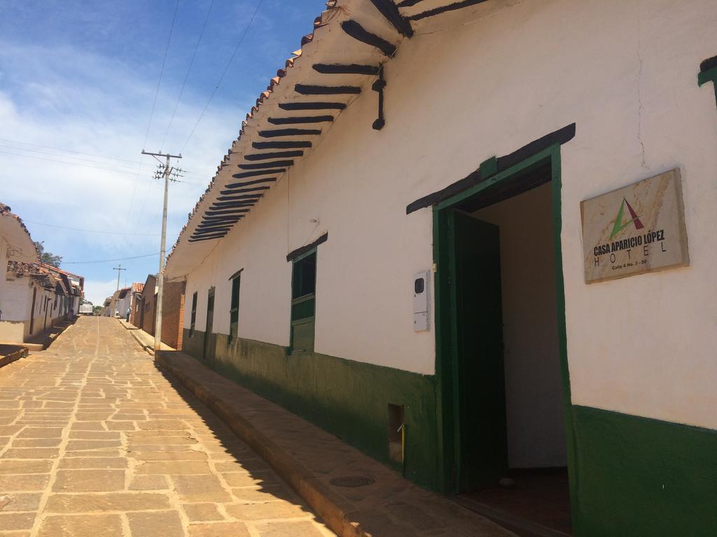 Hotel Casa Aparicio Lopez Barichara Exterior foto